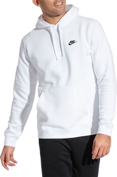 hoodie nike weiß|cool Nike hoodies for men.